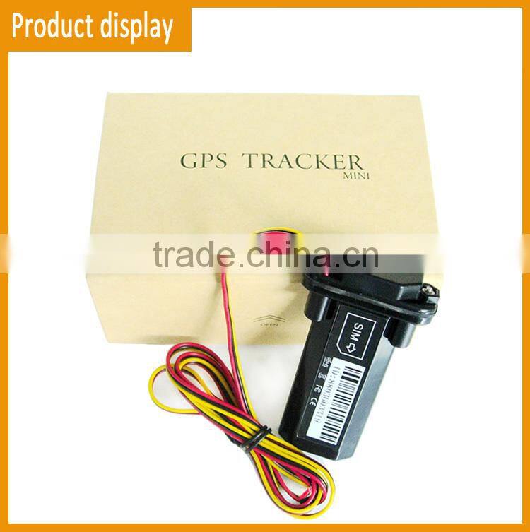 gps motorcycle tracker with geo fence, fuel cut and built in antenna and support online gprs web based monitoring software