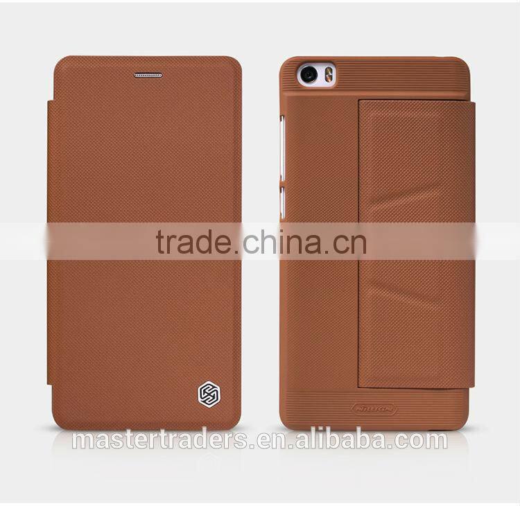 Original NILLKIN Ming Series Stand Holder Flip Wallet PU Leather Case With Card Slot For Xiaomi Note MT-3362