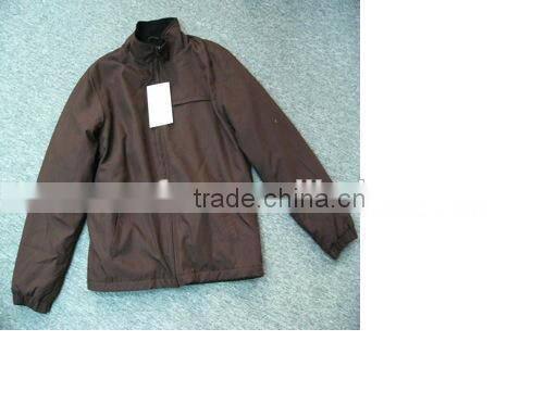 2014 In stock Sample Men Jacket waterproof Polar fleece color Men Padded Jacket