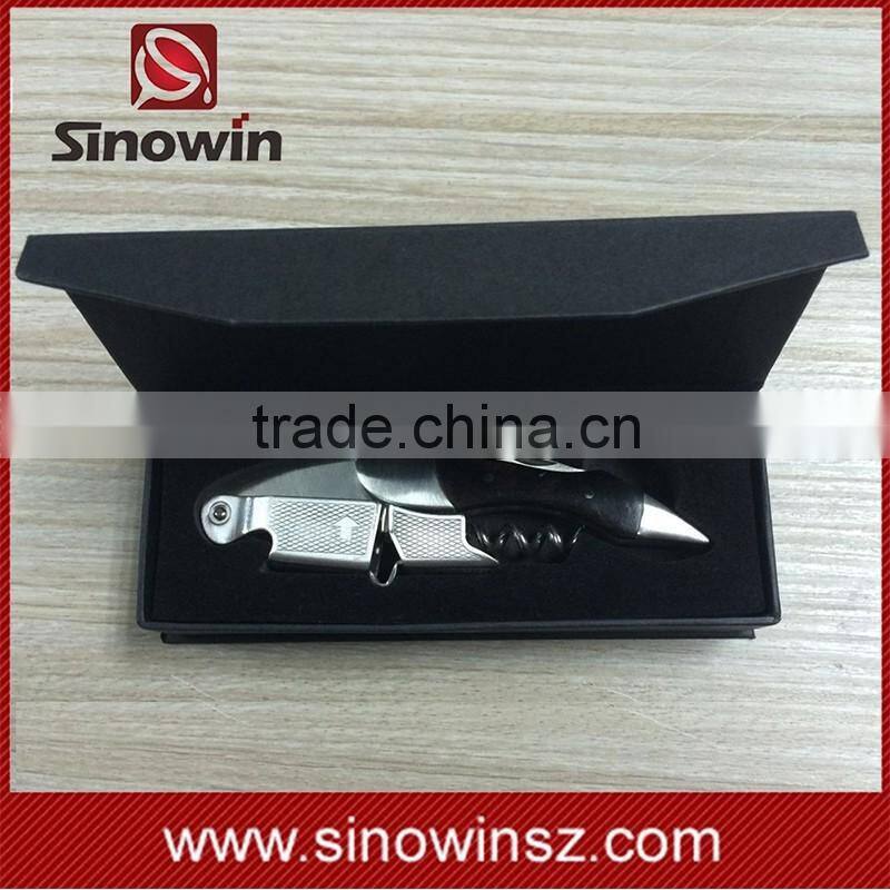 Manual handle model ebony wood opener