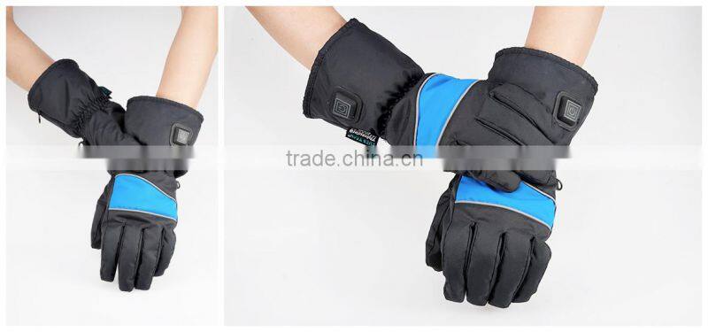 electric heating ski gloves with battery