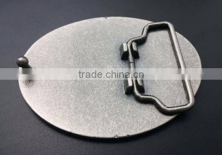 2016 new mens fashion Plate buckle leather belt in split leather material