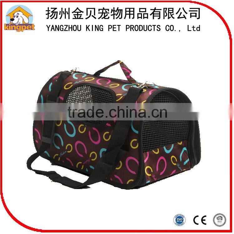 China factory wholesale portable customized dog carrier pet travel bag