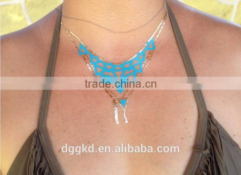 Latest design tattoo metallic fashion Women'S Bracelet temporary flash tattoo Sticker Wholesale