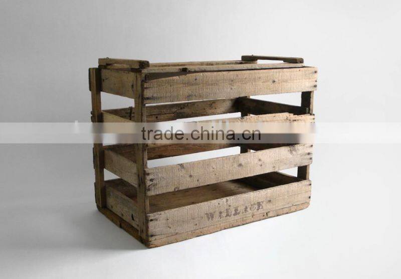 Hot sell wood garden storage box in factory price