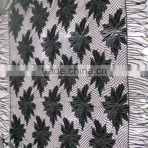New Arrival French Wholesale Eyelash Embroidery Lace Fabric