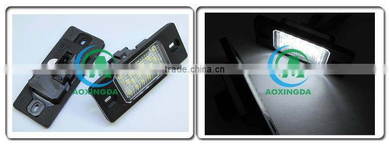 Error free LED number license plate light for Porsche VW