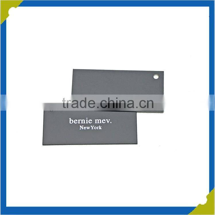 Garment jeans, shoes, bags and use product type paper hang tag garment tags