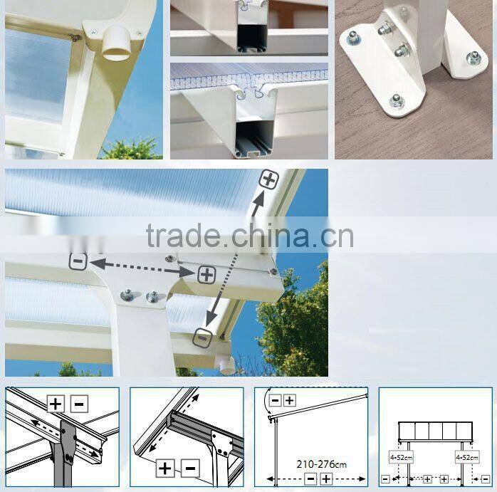 Quality Insulated Aluminum Patio Cover Kits, Multiple Sizes