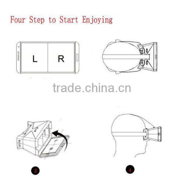 Latest High-tech 3D VR GLASSES for smartphone