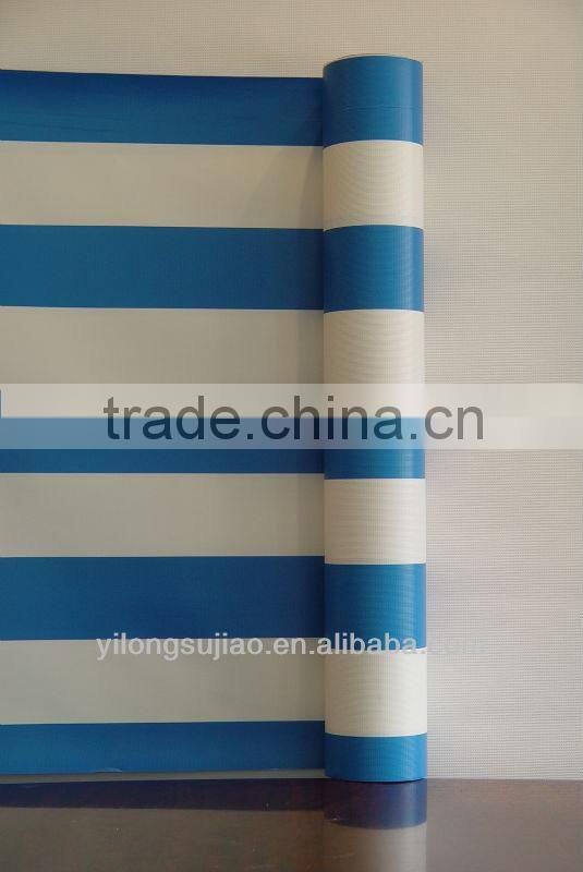 Colored Stripe Outdoor Awning Acrylic Fabric