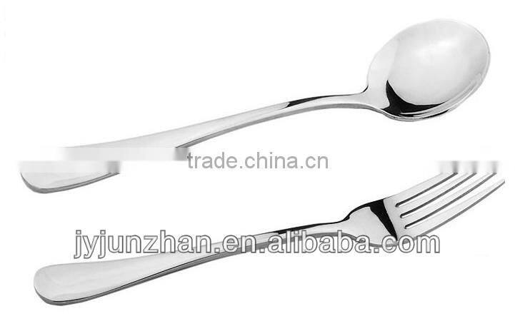 Dinner spoon and fork with low price and factory sell directly Junzhan in Jieyang