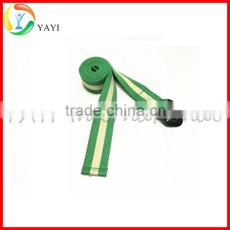 Fitness Exercise Durable No Slip Metal D-Ring Belt Yoga Strap