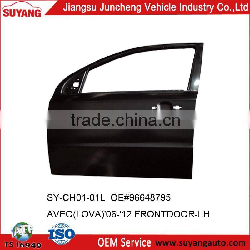 Auto metal body parts chevrolet aveo front door left