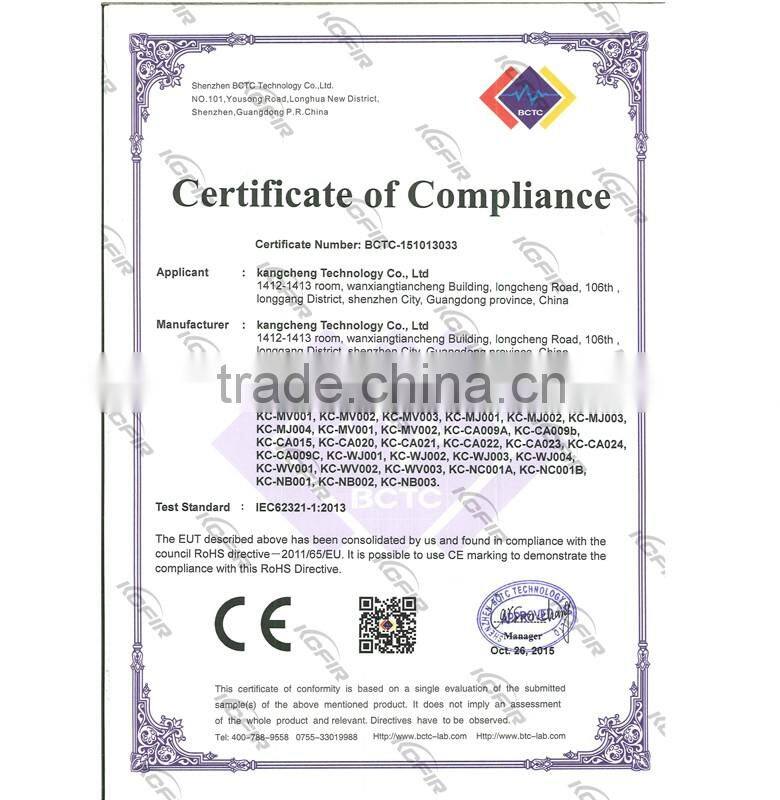 KCFIR battery power bank far infrared heated clothes