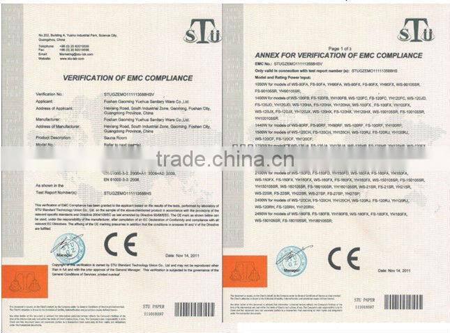 Steam sauna,sauna room,sauna stove WS-180FZ