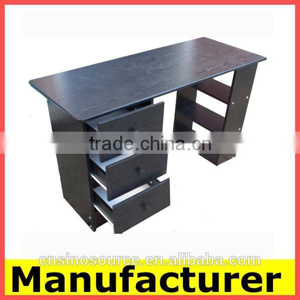 whosale cheap morden wooden computer desk table with wheels