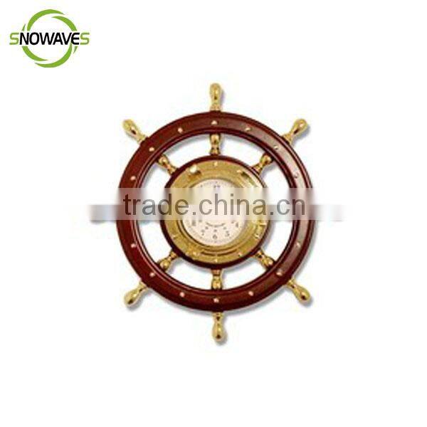 Ship Wheel Wall Clock