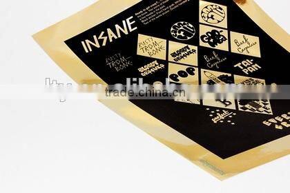 round waterproof stickers on individual sheet (M-A462)