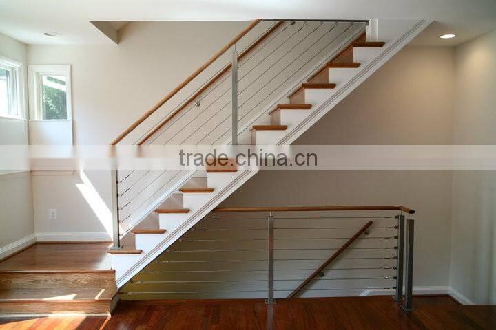 stainless steel handrails for outdoor steps cable fastener fitting tensioner