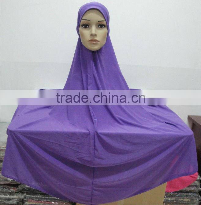 H158 new style plain big size hijab,long hijab