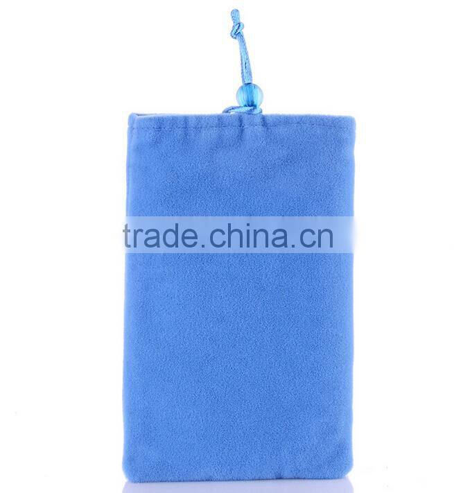 custom promotional solid color cell phone bags