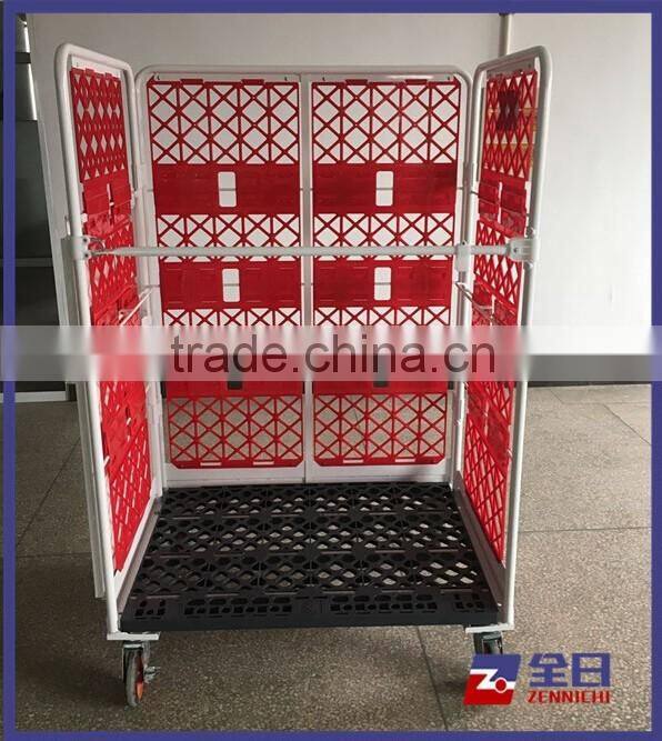 Supermarket roll cages , roll containers , roll trolleys for transporting