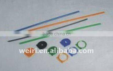 Eye Shaped, Wide Screen, Rolling Banner Stand
