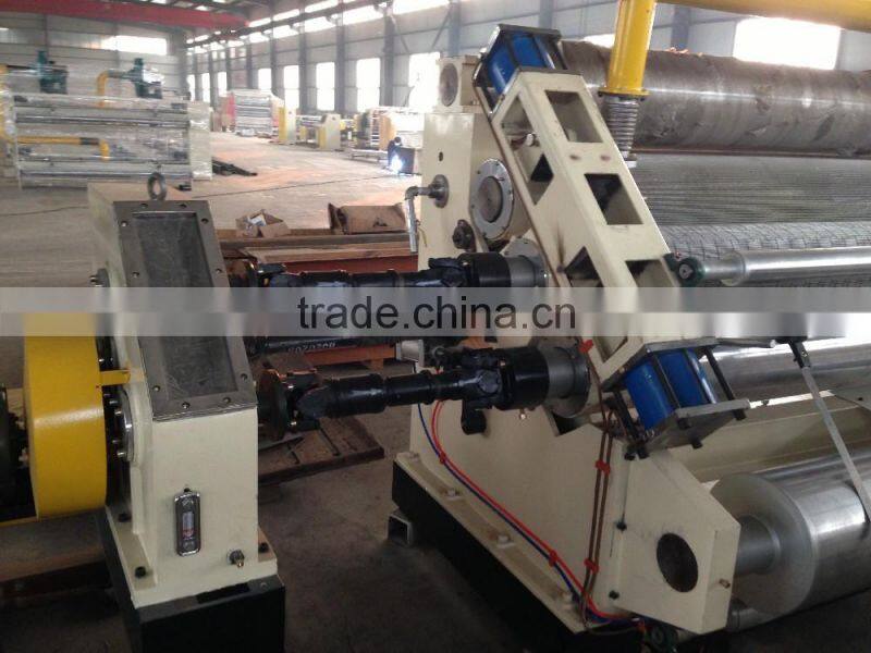 Fingerless Single Facer Corrugated Board Machine/Pneumatic Control Sing