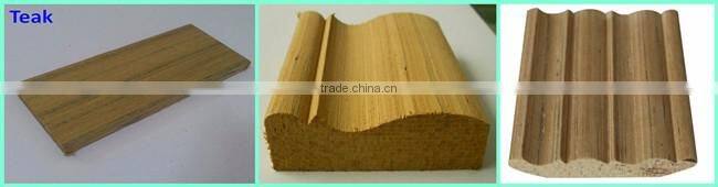 Decorative Casing Wood wall trim primed base shoes moulding craft wood decorative moulding