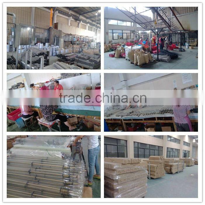 2015 new design iron double curtain rods made in China