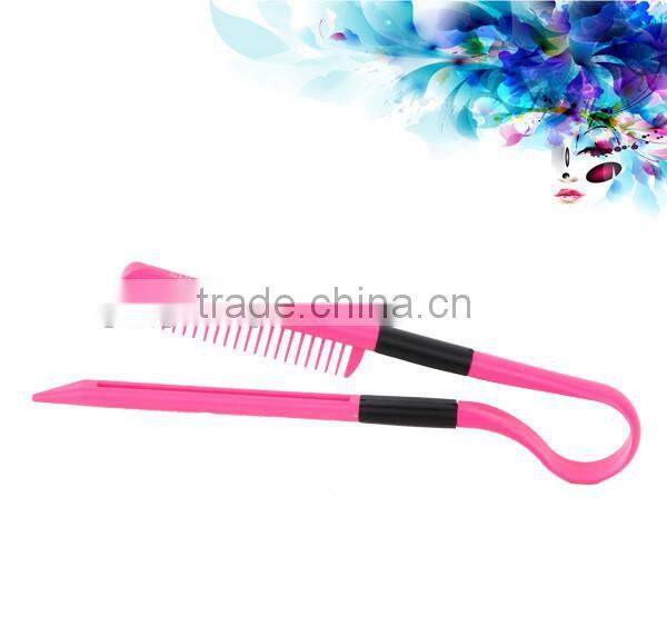 2015 Best Gift Care Massage Comb Rainbow Hand Hair Brush Paddle Hair Brush Custom Hair Brush