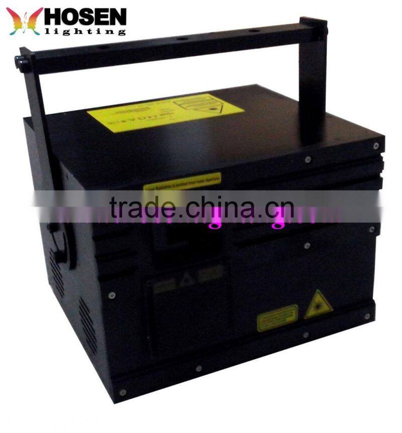 5W Green laser light