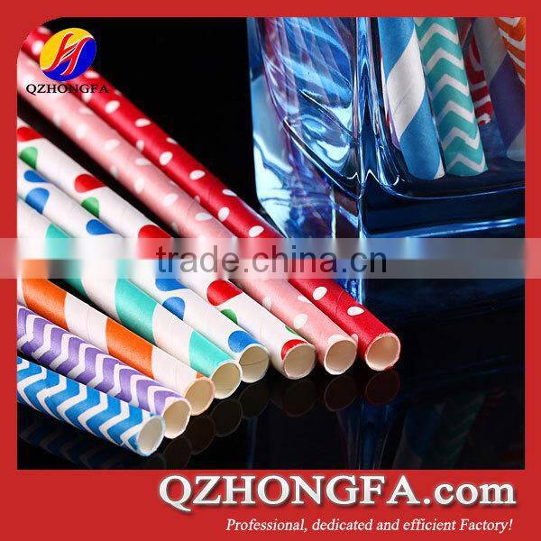 High Quality Funny Paper Drinking Straw with Logo Printing
