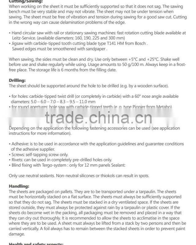 Fireproof Calcium Silicate Board used for Blast Relief Systems, Blast Relief Wall