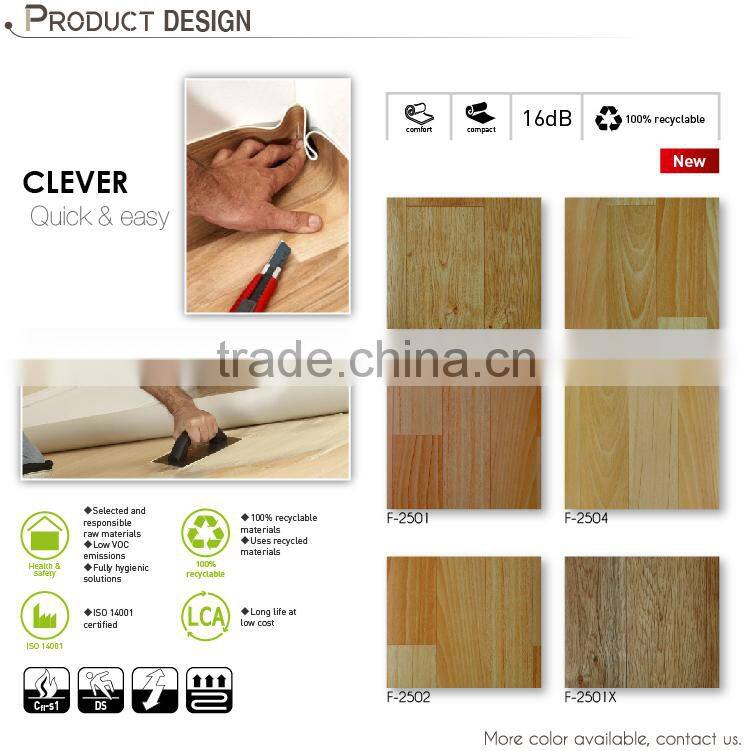 Fire Resistant 2mm foam Vinyl Roll