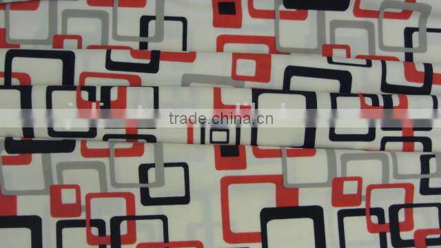 red black rectangle buckle spandex print nylon wholesale fabric china