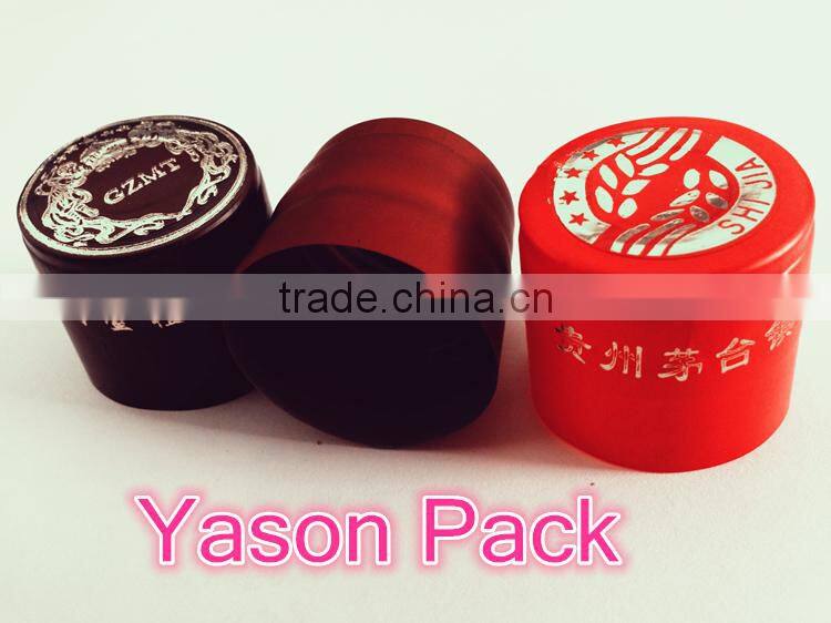 Yason wine pvc shrink capsules shrinking capsule bottles bottle heat shrink capsules