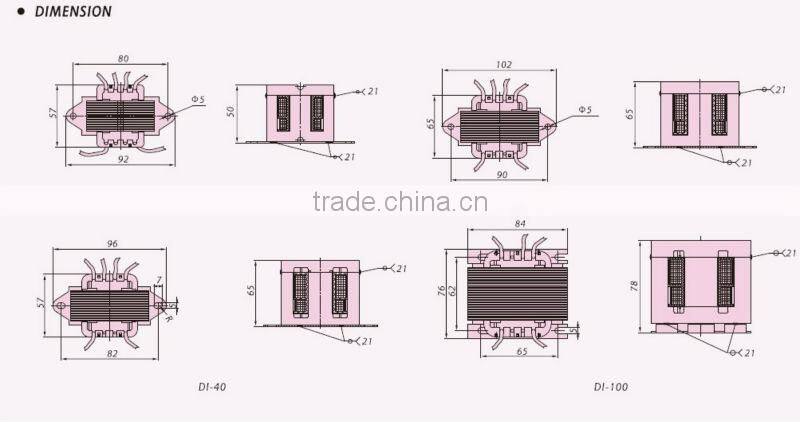 Control Transformer DI series/electrical power transformer