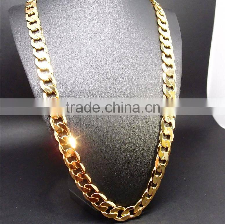 Wholesale miami hot sale high polish stainlee steel NK chain