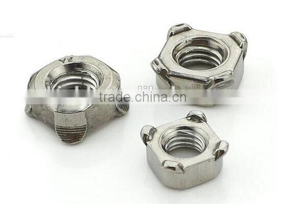 GB13680/DIN928 stainless steel 304 square weld nut