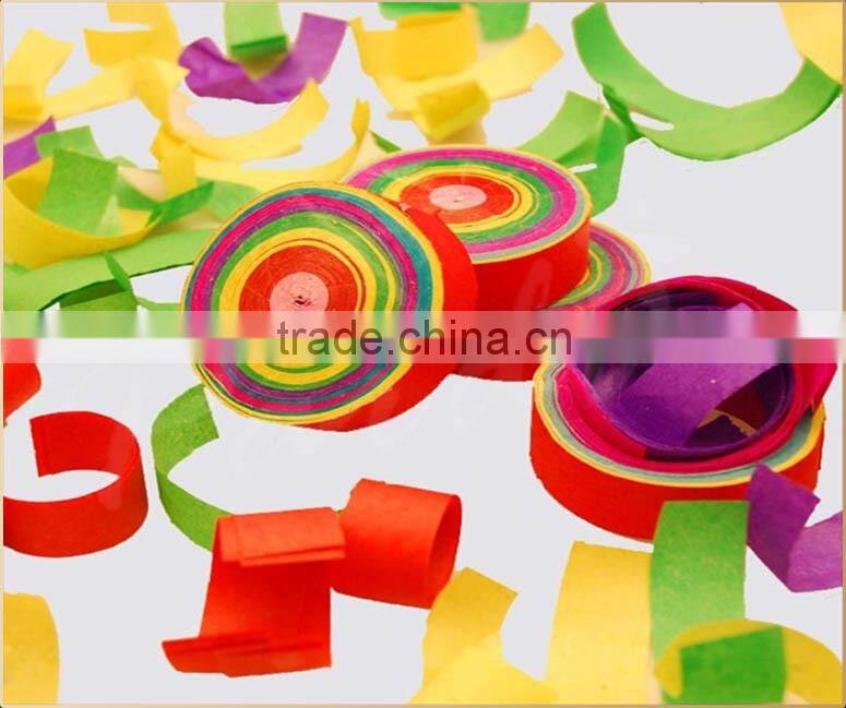 Party frisbee confetti/tissue paper frisbee confetti