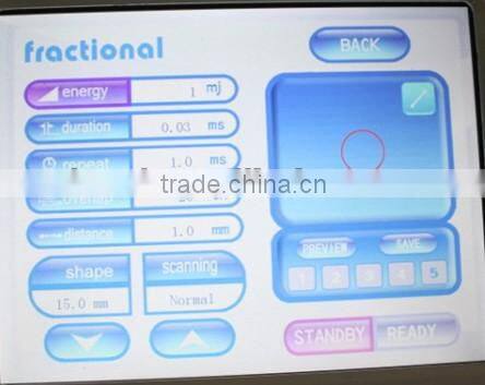 Professional Skin Resurfacing medical fractional co2 laser beauty machine