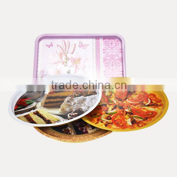 Tin tray manufacture metal tray tin Food grade rectangular serving tray
