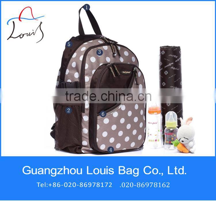 Eco-friendly fabric baby diaper bag