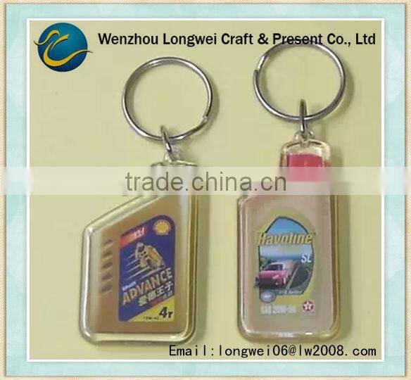 oem photo frame lego keychain/keychain manufacturers in china