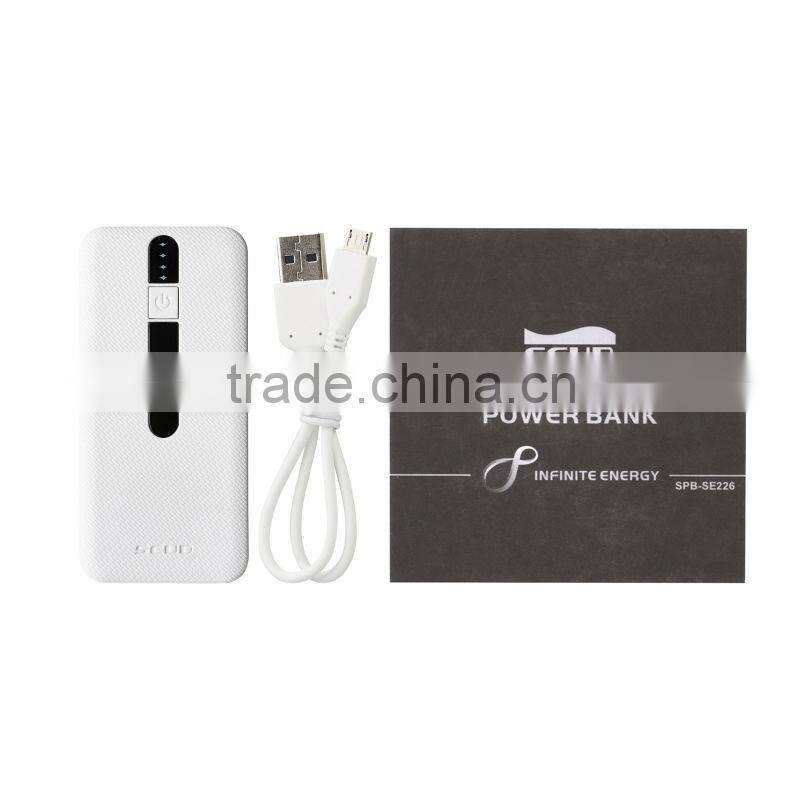 Scud 5200mah samsung cell power bank for samsung galaxy note
