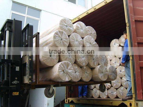Manufacturer Nonwoven Fabric PP Textile With Cross Design