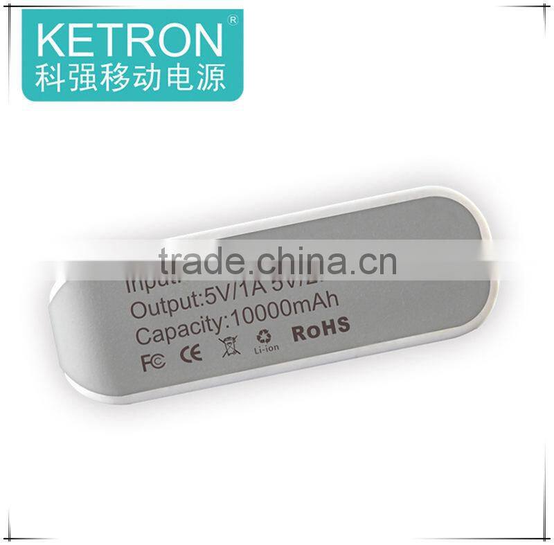 hot film electronics portable10000mah credit card size power bank