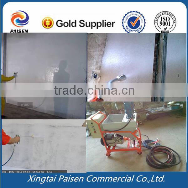 Newest technology lacquer putty spraying machine, spray latex paint machine for wall